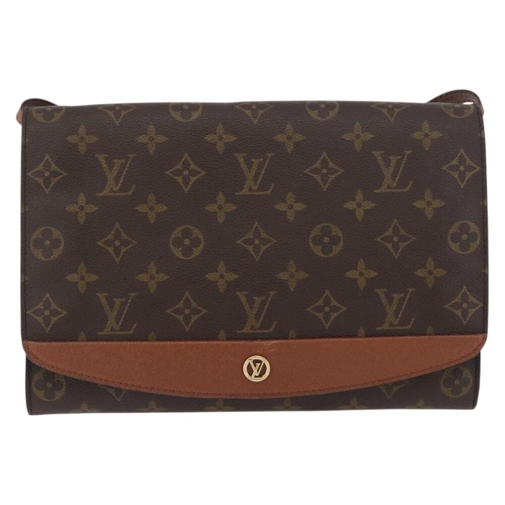 Louis Vuitton Monogram Bordeaux 27 Shoulder Bag Brown
